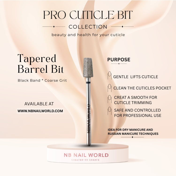 Tapered Cuticle Bit