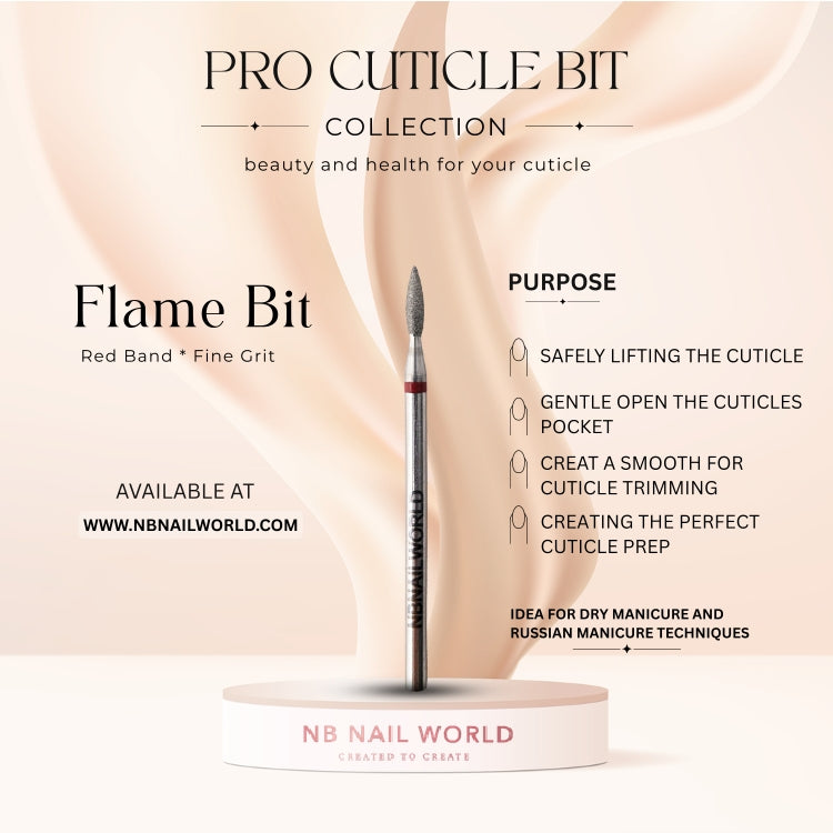 Flame Cuticle Bit (Fine)