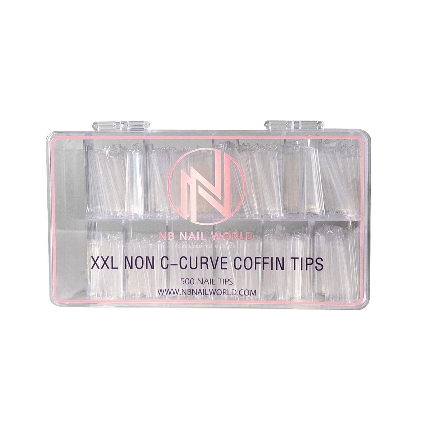 XXL Non C-Curve Coffin Tips