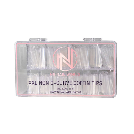 XXL Non C-Curve Coffin Tips